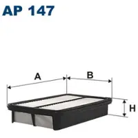 FILTRON Ilmansuodatin AP 147