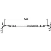 Bosch Vaijeri, seisontajarru 1 987 482 235
