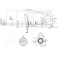 Japanparts Iskunvaimennin MM-00159