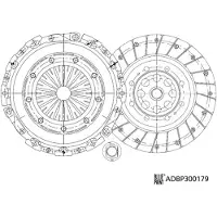 Blue Print Kytkinpaketti ADBP300179