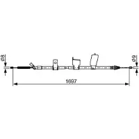 Bosch Vaijeri, seisontajarru 1 987 482 627