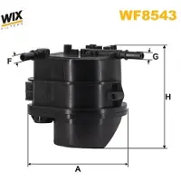 WIX FILTERS Polttoainesuodatin WF8543