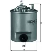 MAHLE ORIGINAL Polttoainesuodatin Mahle, KL 195 - Mercedes - Sprinter