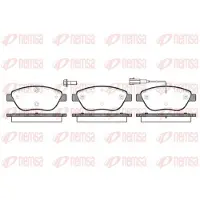 REMSA Jarrupalat Etu, 0859.01 - Fiat - 500, Doblò, Bravo, Stilo, Multipla, Linea. Lancia - Delta