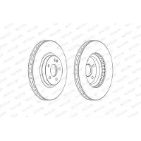 FERODO Jarrulevy (1kpl) FCR379A