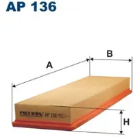 FILTRON Ilmansuodatin AP 136
