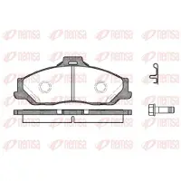 REMSA Jarrupalat Etu, 0730.01 - Ford - Ranger. Mazda - B-serie