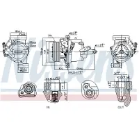 Nissens Kompressori, ilmastointilaite 891074
