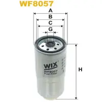WIX FILTERS Polttoainesuodatin WF8057