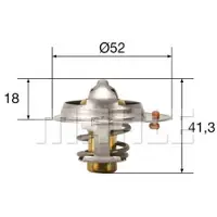 MAHLE ORIGINAL Termostaatti, jäähdytysneste TX 85 82