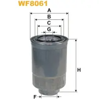 WIX FILTERS Polttoainesuodatin WF8061