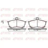 REMSA Jarrupalat Etu, 0582.00 - Mitsubishi - Carisma