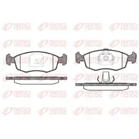 REMSA Jarrupalat Etu, 0172.10 - Fiat - Strada, Punto, Palio, Albea
