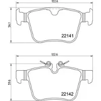Brembo Jarrupalasarja (4kpl), levyjarru P 36 037