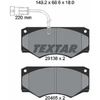 Textar Jarrupalat, levyjarru TEXTAR 2913801