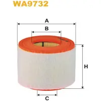 WIX FILTERS Ilmansuodatin WA9732