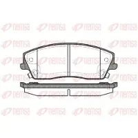 REMSA Jarrupalat Etu, 1126.08 - Chrysler - 300. Dodge - Challenger, Charger, Magnum
