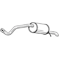 Bosal Takaäänenvaimentaja 279-831
