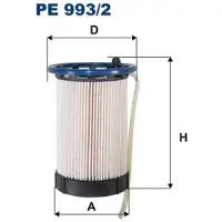 FILTRON Polttoainesuodatin PE 993/2