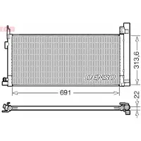 Denso Lauhdutin, ilmastointilaite DCN50124