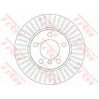 TRW Jarrulevy (1kpl) DF6255