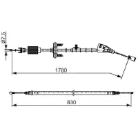 Bosch Vaijeri, seisontajarru 1 987 482 797