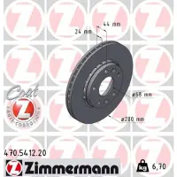 ZIMMERMANN Jarrulevy (1kpl) 470.5412.20
