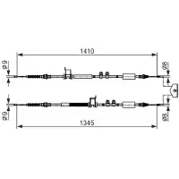 Bosch Vaijeri, seisontajarru 1 987 482 560