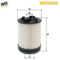 WIX FILTERS Polttoainesuodatin WF8606