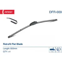 Denso Pyyhkijänsulka Flat Blades DFR-009, 600mm, Edessä, 1 Kappale