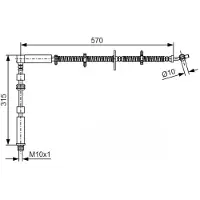 Bosch Jarruletku 1 987 481 A64
