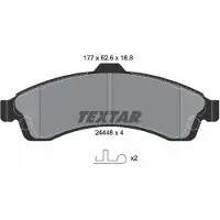 Textar Jarrupalasarja 2444801, edessä