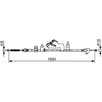 Bosch Vaijeri, seisontajarru 1 987 482 657