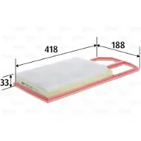 Valeo Ilmansuodatin VALEO 585395
