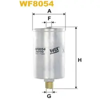 WIX FILTERS Polttoainesuodatin WF8054