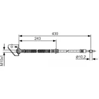 Bosch Jarruletku 1 987 481 B30