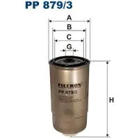FILTRON Polttoainesuodatin PP 879/3