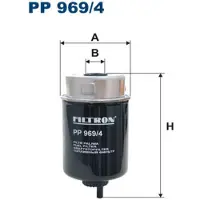 FILTRON Polttoainesuodatin PP 969/4