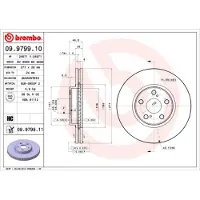 Brembo Jarrulevy (1kpl) 09.9799.11