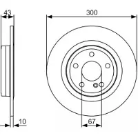 Bosch Jarrulevy (1kpl) 0 986 479 A38