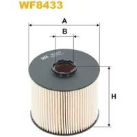 WIX FILTERS Polttoainesuodatin WF8433