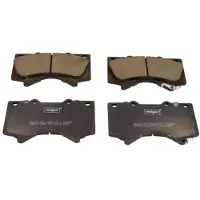 MAXGEAR Jarrupalasarja (4kpl), levyjarru 19-1471
