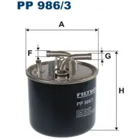 FILTRON Polttoainesuodatin PP986/3