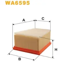 WIX FILTERS WA6595 Renault ilmansuodatin