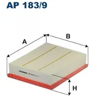 FILTRON Ilmansuodatin AP 183/9