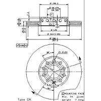 Brembo Jarrulevy 9574521 edessä, tuuletettu, erittäin hiilihappoinen, 1 Kappale