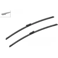 Bosch Aerotwin A824S Tuulilasinpyyhkimet, Pyyhkijänsulat, Flatblade, 2 - Ford - Kuga