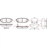 REMSA Jarrupalat Taka, 1228.01 - Subaru - Outback, Forester, Legacy, Impreza, Brz, Tribeca. Toyota - Gt-86, Gr-86