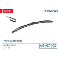 Denso Pyyhkijänsulka Hybrid DUR-050R, 500mm, Edessä, 1 Kappale
