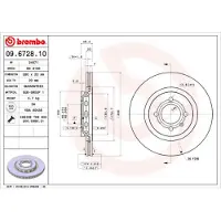 Brembo Jarrulevy (1kpl) 09.6728.10